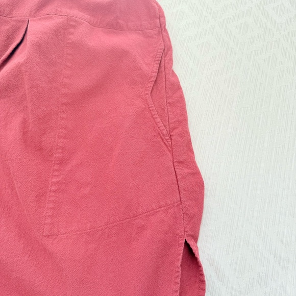 Gudrun Sjoden Women Organic Cotton Tunic Shirt Dress Size Medium Coral - Picture 5 of 8